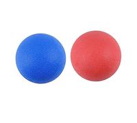 WRITWAA 2 Pezzi palla da ginnastica palline da massaggio palla da yoga posteriore yoga rosso