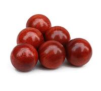 WRITWAA 2 Pezzi Pallamano in palissandro massaggiante per le riflessologia palline antistress esercita le palle da baoding palline da baoding per donne Bambù