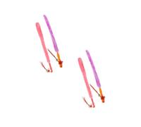 WRITWAA 2 Pezzi Pennello Guzheng pulito accessori spazzola per la pulizia degli strumenti detergente per strumenti spazzola per la pulizia guqin Pelliccia di coniglio Colore Casuale