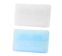 WRITWAA 2 Pezzi pennello tattile sensoriale toelettatura spazzolatura Bath infantile spazzola per per per il bagno spazzola appena nata spugna Blue