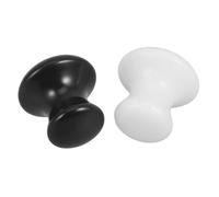 WRITWAA 2 Pezzi pietra da massaggio a testa di fungo Pietra massaggiante Pietre naturali Pietre per il corpo Pietra naturale faccia guasha accessori per strumenti di bellezza