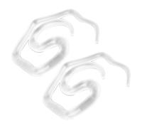WRITWAA 2 Pezzi Strumenti Per Per Lo Styling Nido Di Creatore Di Chignon Attrezzo Canta Per Strumento Per Chignon Invisibile Disordinato Transparent Resina
