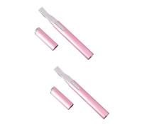 WRITWAA 2 Pezzi taglia sopracciglia facial razor for women Rasoio sopracciglio portatile depilatore tagliacapelli elettrico per sopracciglia rifinitore per il corpo custodia in alluminio