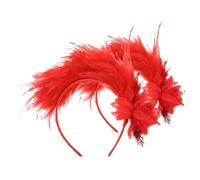 WRITWAA 2 Pezzi Women Elegant Women Plume Chieno Accessorio Per Alla Moda Lady Plume Fasciale Affastore Testamento Wedding Vintage