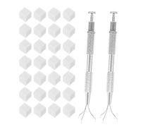 WRITWAA 2 set di spugnette per unghie Ombre e set di penna per prelevare il prodotto: mini blocco di spugnetta da 1 cm - Manicure con smalto sfumato Blooming Gradient Blush - Forniture professionali