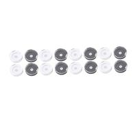 WRITWAA 2 Set Ombretto Magnetico Scatole Vuotper Ombretto Riutilizzabili Organizer Cosmetico Per Compatto Per Viaggi The Go 8 Pezzi*2