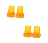 WRITWAA 2 Set Testa Di Colla Anti-slip Escursionismo Per Le Stampelle Stampella Il Protezioni Per Le Punte Dei Bastoncini Da Trekking Parti Di Bastoncini Da Passeggio Oxford 2 Pezzi * 2