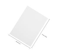 WRITWAA 20 pezzi Pellicola Laminante Autoadesiva Trasparente per Foto e Documenti Film Plastificante Resistente e Flessibile per Uso Domestico e DIY