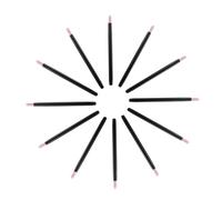 WRITWAA 20 Pezzi Penna per Nail Art Portatile e Resistente in Plastico Morbido Nero per Pedicure, Strumento per Rimuovere Cuticole per Principianti e Uso On The Go
