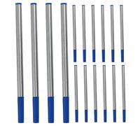 WRITWAA 20 Pezzi Ricariche per Penna Gel a Punta Fine 0,7mm in Metallo e Plastica Colore Blu, Inchiostro a Rapida Asciugatura, Compatibili per Appunti e Schizzi