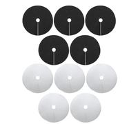 WRITWAA 20 Pezzi Tappetini Protettivi per Alberi Design Rotondo Telo di Controllo Ecologico per Pacciame Giardino Accessori da Giardino Traspiranti e Resistenti al Gelo per Coltivazioni