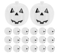 WRITWAA 20 scatole per Caramelle a Forma di Zucca di Halloween: contenitori per dolcetti a Forma di Zucca - Mini Porta Caramelle Regalo da 6 cm - scatole riempibili per Piccoli Giocattoli, bomboniere