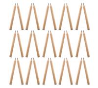 WRITWAA 200 Pezzi Mini Matite Corte in Legno Design a Barra Triangolare e Studenti, Resistenti una Scrittura Fluida in Asili e Aule Scolastiche
