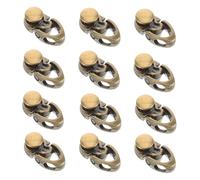 WRITWAA 20pezzi Fibbie Per Scarpe in Ganci Per Lacci Per Stivali Kit Riparazione Per Occhielli Accessori Te Per Allacciatura Rapida Design Adattabile Per Vari