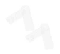 WRITWAA 24 Pezzi Scatola Trasparente per Conservazione Fiale Contenitore Refrigerato per Laboratorio e Cliniche Custodia Protettiva Leggera e Sigillata per Congelatore