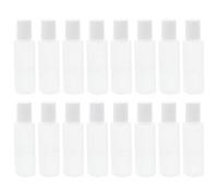 WRITWAA 25 Bottiglie Mini in Plastica Pp per Liquido e Collirio, Contagocce Portatili Leggeri per Viaggio, Bottiglie Vuote per Cura Occhi e Lenti a Contatto