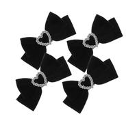 WRITWAA 2paia Fermaglio Capelli Fiocco Grande Accessorio per Capelli per Bambina Fiocco Design Semplice e Delicato Facile da Usare e Non Si Deforma