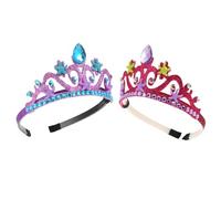 WRITWAA 2pezzi Corona Decorativa per Bambine Stella Marina Cerchietto Tema Oceano per Feste di Compleanno Copricapo Realizzato in Materiale