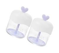 WRITWAA 2pezzi Crea Schiuma Macchina Schiumogena Viso Frusta Flacone Pompa Viaggio Distributore Sapone Mani Tazza Lavaggio Ricca Bolle Pulizia Strumento Casa