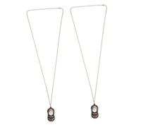 WRITWAA 2pezzi Elegante Orologio Da Tasca Forma Di Auto Retro Per Uomo e Donna Brooch Watch Chic e Decorativo Come Per Laurea e Occasioni Speciali