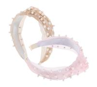 WRITWAA 2pezzi Fasce Per Imbottite Larghe Per Lavaggio Del Viso Fasce Decorative Alla Moda Per Ragazza Per Tenere i Lontano Dal Viso e Trucco