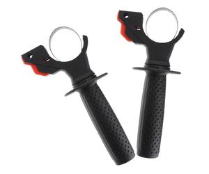 WRITWAA 2pezzi Maniglia Anteriore per Tassellatore Elettrico Design Ergonomico e Antiscivolo in Plastico Nero per Trapano a Percussione