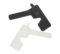 WRITWAA 2pezzi Occlusore Oculare in Abs Per Test Visivo Copertura Portatile Per Occhiali Stenopeico Oculare Riutilizzabile Per Esami