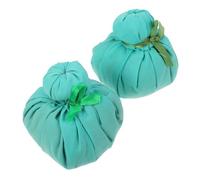 WRITWAA 2pezzi Palline Massaggio in Moxa Cuscinetto Riscaldante Portatile Sacchetto Per Impacchi Caldi Piccole Palline Massaggio Per Digitopressione e Massaggi Adatto Per Casa e Viaggio