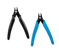 WRITWAA 2pezzi Pinza Per Decorazioni Per Manicure in Acciaio Inossidabile Tagliaunghie Per e Catenelle Tronchese Diamantato Per Rimozione Nail Art