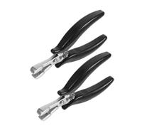 WRITWAA 2pezzi Pinze Per Extension Per Capelli Pz Pinze Professionali Per Rimozione Micro Anelli Strumento Per Extension Nastro Adesivo Forniture Per Salone e Casa