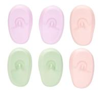 WRITWAA 3 Paia copertura proteggi orecchie in silicone accessori parrucchiere Accessori per parrucchiere orecchio discreto da copriorecchie coloranti per copriorecchie in silicone