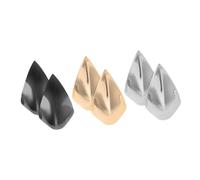 WRITWAA 3 Paia Metal Caps For Pointed Shoes Prevent Damage And Scuffs For Daily And Special Occasions