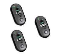 WRITWAA 3 Pezzi Keychain Rivelatori Primo Test Rilevatore Di Analizzatore Del Respiro Black Elettronico