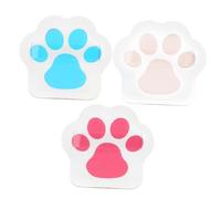 WRITWAA 3 Pezzi Soffio a Cuscino D'aria Gatto Spugna Per Il Trucco Piccolo Soffice Spugnetta Zampa Soffio Di Fondotinta Facciale Carino Polvere Piumino Da Cipria Per Donna Spugna Sintetica