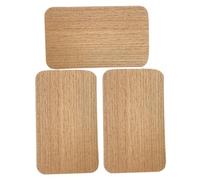 WRITWAA 3 Pezzi spazio in legno di cedro trucioli di cedro per humidor umidificatori cedri tavole di cedro resistenti trucioli di cedro per conservare i di legno Light Brown