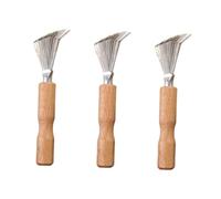 WRITWAA 3 Pezzi Spazzola Pulitorper Pettini Strumento Ergonomico per Rimuovere Pettini e Spazzole per Casa e Viaggio