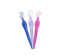 WRITWAA 3 Pezzi Taglia Sopracciglia Facciale Plasmatore Trimmer Rasoio Per Sopracciglia Lame Di Rasoio Strumenti Per Il Trucco Di Bellezza Viola,porpora