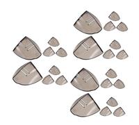 WRITWAA 3 Set 3 Set Di Per Occhiali Coperture Laterali Per Occhiali Grandi Protezioni Per Occhiali Braccio Per Occhiali Antiscivolo Sicurezza Per I Lati Degli Occhiali 4 paia*3