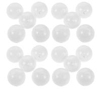 WRITWAA 30 Palline Campanellini per Giocattoli per Inserti per Creare Rumori Delicati Accessori per Bambole Fai da Te Set Suono Sicuro e Bordi Lisci per Sviluppo Uditivo e Motricità