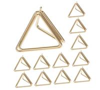 WRITWAA 30 pezzi Clip da Tavolo Triangolari in Dorato Portamemo Creativi e Resistenti per Segnaposto e Note per Partecipazioni Matrimonio Fai da Te