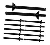 WRITWAA 30 Pezzi Stick per la depilazione del naso cera bastoncini per ceretta naso nasale facciale ceretta per i del naso bastoncini per la ceretta pp Black