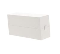 WRITWAA 30 Scatola Porta Testine Per Lucidatura Unghie Polacco Custodia Per Trapano Per Unghie Punte Delle Unghie Valigetta Per Smerigliatrici Per Unghie Bianca Plastica