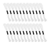 WRITWAA 30pezzi Filastrocca Bianca di Cotone e Poliestere per Ricamo di Filo da Ricamo Metri per Cucito Mano e Punto Croce di Filo per Progetti di Artigianato Fai da Te e Festival