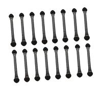 WRITWAA 30pezzi Pennelli per Ombretto Occhi Doppia Estremità in Spugna Applicatori per Trucco Occhi Eyeliner e Glitter Kit di Strumenti Cosmetici Delicati