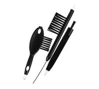 WRITWAA 3pezzi Kit di Pulizia per Apparecchi Acustici Spazzola Portatile per Tubi Detergente per Apparecchi Acustici Strumenti per Pulizia Dell'udito Accessori Piccola Spazzola