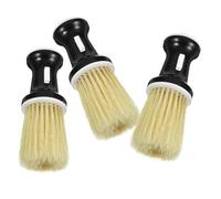 WRITWAA 3pezzi Spazzola per Barbiere Testina Staccabile Strumento per Styling dei Capelli e Pulizia del Collo Adatto per Casa e Salone