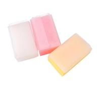 WRITWAA 3pezzi Spugna Educativa Precoce Risposte Tattili per Ragazzo Ragazza Ragazza Setole di Spazzola per Bagnetto Massaggio Infantile Pulizia Viso Frutta Stoviglie Uso Domestico