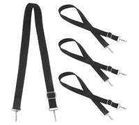 WRITWAA 4 Cinghie per tendalino da Barca - Cinghia Regolabile per tendalino da Bimini con Ganci - Accessori per da pontone per Il Fissaggio di Parasole e raccordi per ferramenta