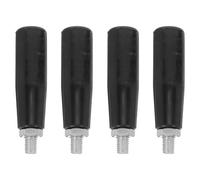 WRITWAA 4 pezzi Maniglia di ricambio per verricello per rimorchio barca - Pomello girevole regolabile - M10x80 Maniglia girevole ergonomica in bachelite per macchinari per la lavorazione del legno e