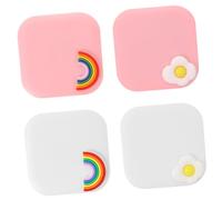 WRITWAA 4 Pezzi Portacontatti e Pratiche Design Carino e Compatto per Uso Idea per